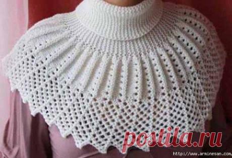 Красивая манишка | Искусница