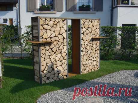 Ограждения с использованием природных материалов - Садоводка