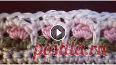 Flower Stitch Crochet Pattern And Video Tutorial