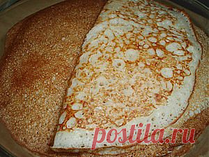 Пшенные блины. Рецепт c фото, мы подскажем, как приготовить!