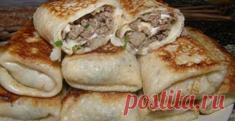 15 самых вкусных начинок для блинчиков. - Вкусный стол 15 самых вкусных начинок для блинчиков. 1. Блины с начинкой из яиц Состав: 4 яйца, 50 гр. зеленого л