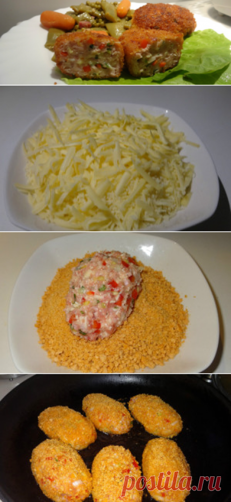 Котлеты из индюшиной грудки | Вкусный день