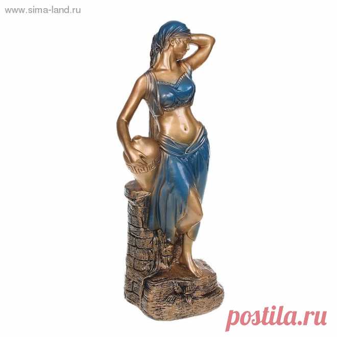 Статуэтка Гречанка в синем платье бронза (1076275) - Купить по цене от 365,00 руб. | Интернет магазин SIMA-LAND.RU