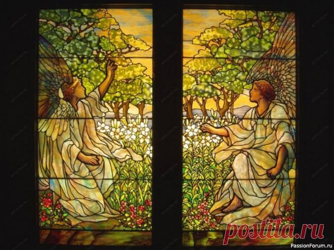 Витражи от Тиффани | Истории в картинках