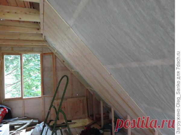 Как утеплить скатную крышу, не снимая кровли