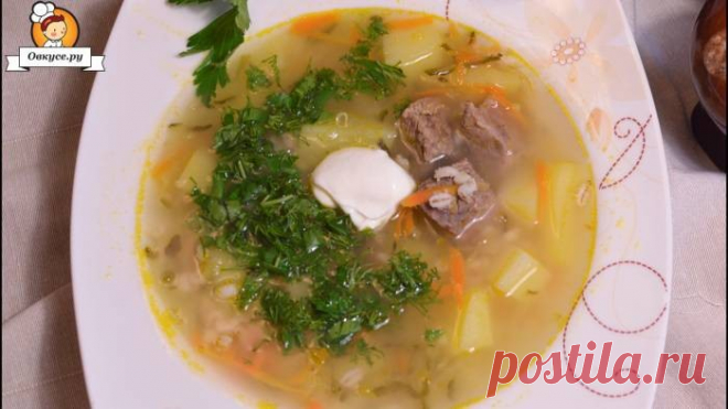 Рассольник с перловкой - видеорецепт