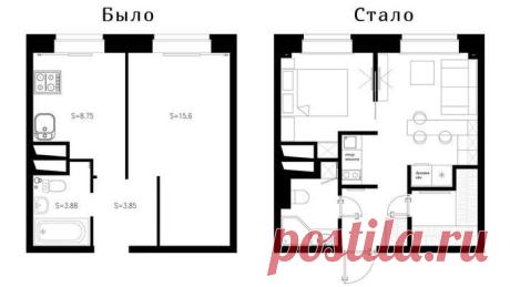 Разделение однушки — Наши дома