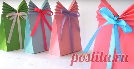 Как сделать подарочную упаковку