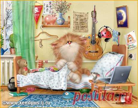 ВЕЛИКОЛЕПНЫЕ КОТЫ Алексея Долотова