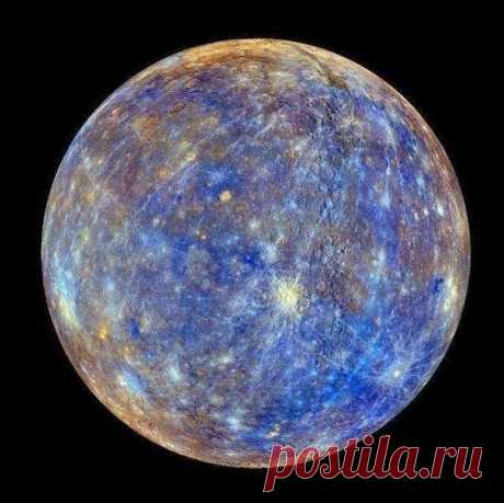 Самое четкое на сегодняшний день изображение Меркурия.