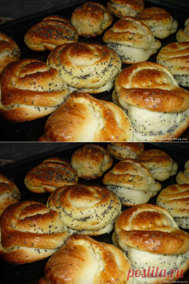 Ароматные булочки с маком печем на праздник Маковея