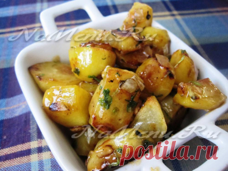 Картофель в карамели Картофель в карамели. Очень вкусное и необычное блюдо - картофель в карамели. Наверняка вы никогда не пробовали что-либо подобное.