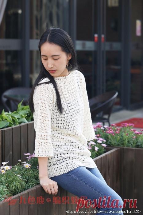 Простая туника для отдыха.