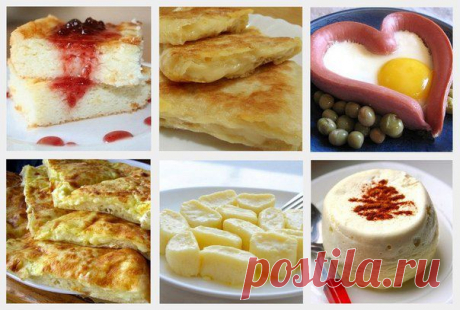 Хачапури и 6 САМЫХ БЫСТРЫХ И ВКУСНЫХ ЗАВТРАКОВ!!!