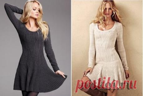 ВЯЖЕМ ПЛАТЬЕ VICTORIA'S SECRET