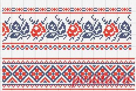 ВЫШИВАЕМ. Русские узоры