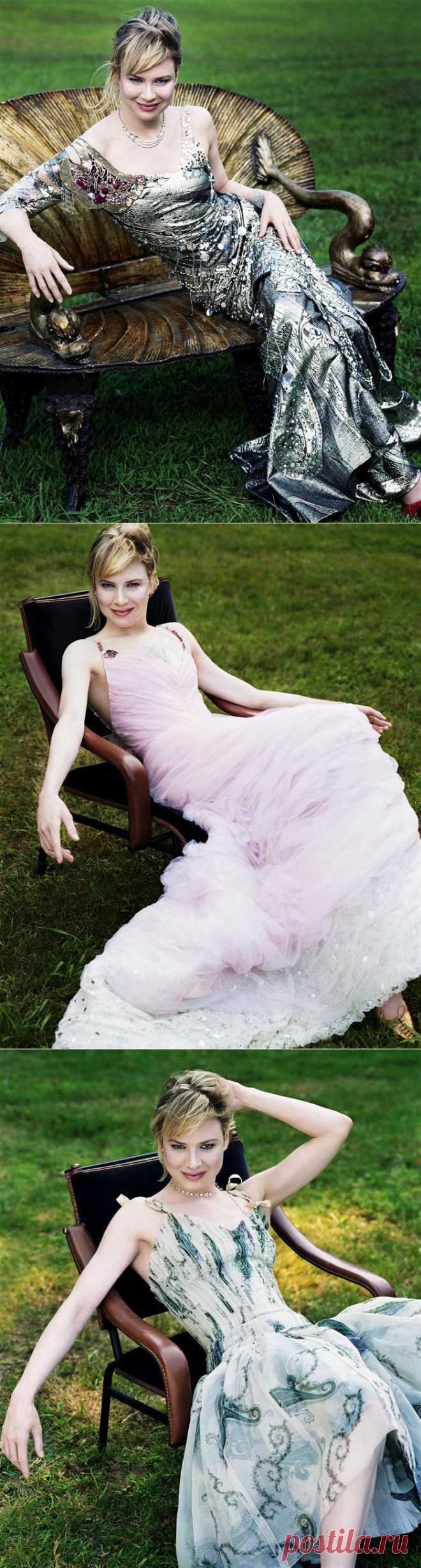 Рене Зеллвегер(Renee Zellweger) в фотосессии Стивена Кляйна(Steven Klein).
