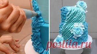 Как украсить Торт кремом в домашних условиях