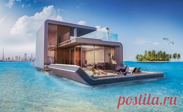 Плавучие виллы у берегов Дубая Австрийский застройщик Kleindienst Group, уже больше 10 лет работающий на Ближнем Востоке, готовится к запуску своего самого амбициозного проекта – строительству сказочного жилого комплекса из 42 дрейфующих у берегов Дубая вилл Floating Seahorse. Формально полупогружной дом с двумя этажами выше уровня воды и одним под водой – это лодка, правда, без управления и мотора, на практике Floating Seahorse – шикарная вилла площадью 158 квадратных метров с небольшой…