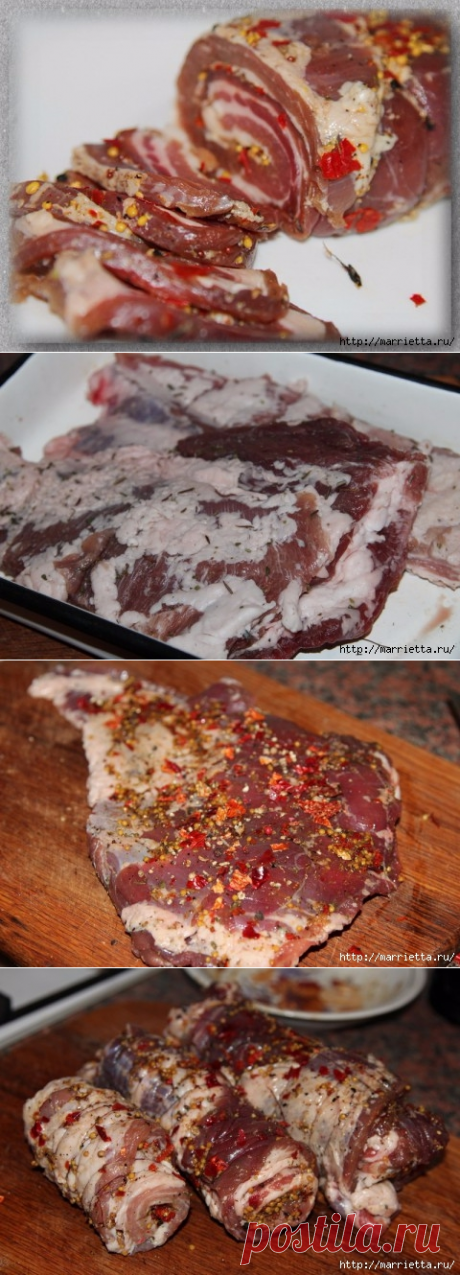 Итальянская Панчетта - готовим сами