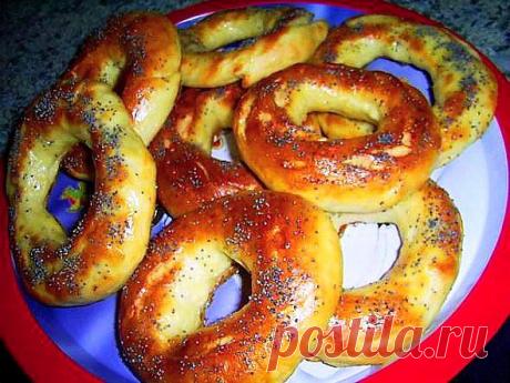Бублики заварные с маком- Kulinarnyj-Recept.��