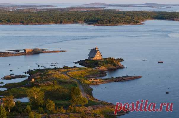 Хижина в городе Кемь, Карелия. Автор фото: Илья Бондарев. До конца конкурса «Время путешествий» остается всего тря дня: j.mp/NGTimeTravel