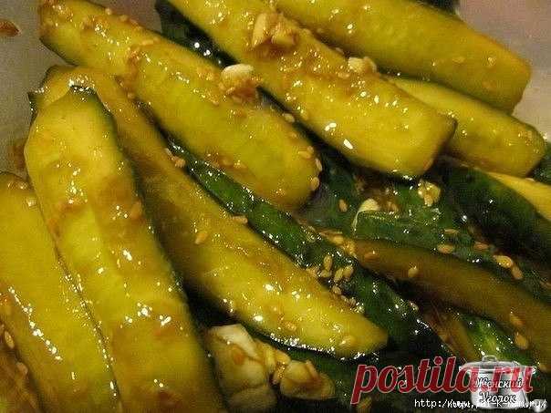 Закусочные огурцы!