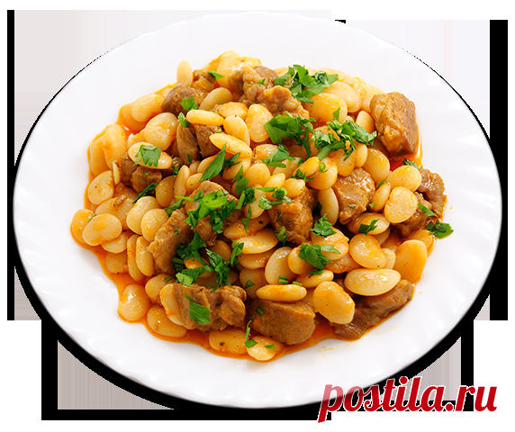 Свинина с фасолью от Торгового Дом Ярмарка. греческая кухня.
