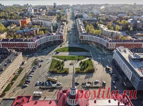 Проспект Ленина в Петрозаводске