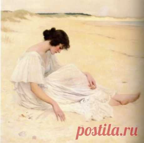 Castles of Sand. 1898. Художник Уильям Генри Маргетсон(1861-1940)