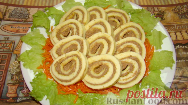 Рецепт: Рулет-омлет на RussianFood.com