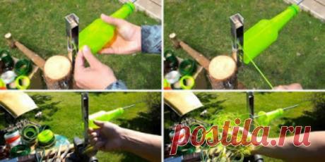 КАК ПРЕВРАТИТЬ ПЛАСТИКОВЫЕ БУТЫЛКИ В ВЕРЕВКУ.