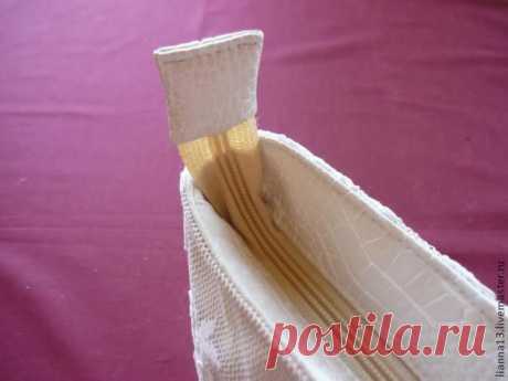 Ровно и аккуратно вшиваем молнию в сумку - Ярмарка Мастеров - ручная работа, handmade