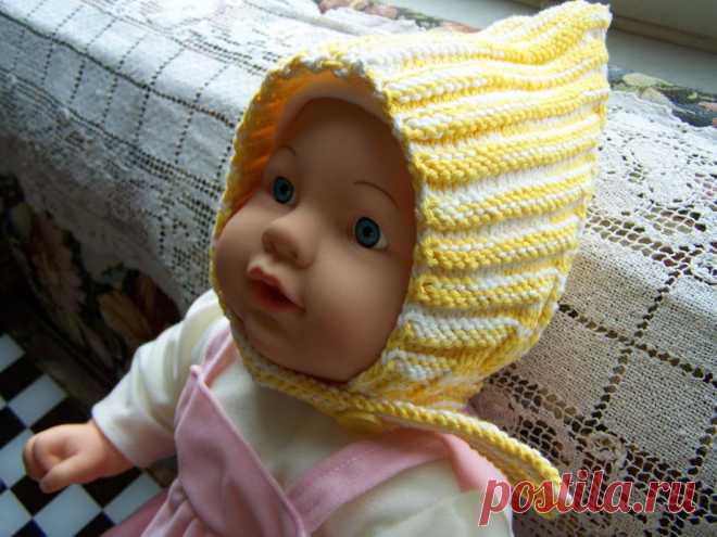 Детская шапочка "Эльф"/Baby's Hat "Elf" :: Crochet and Knitting