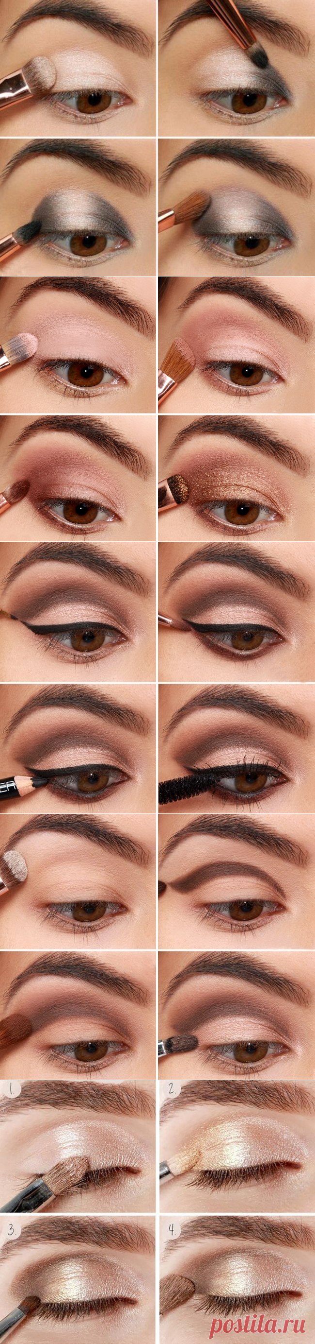 Макияж для блондинки с карими глазами — Лучшие идеи