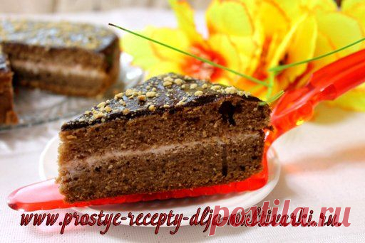 Быстрый шоколадный кекс в мультиварке. Рецепт с фото.