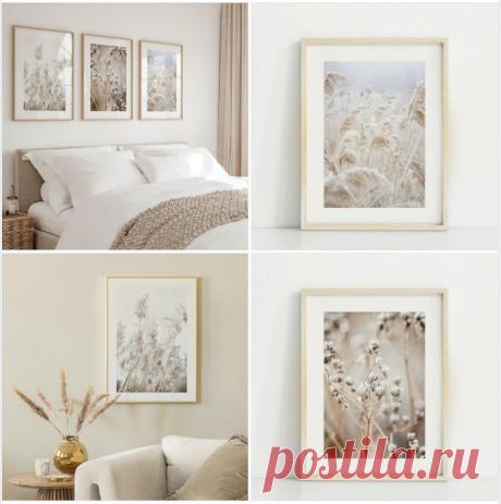 Хотите добавить в свой дом немного природы и стиля? Постеры с сухоцветами — идеальный выбор! Они не только украсят вашу комнату, но и создадут атмосферу спокойствия и гармонии. 🌸    


- Высокое качество изображения 300 dpi
- Быстрая загрузка
- Знакомый всем маркетплейс WB     спальня, картины с растениями, уютная обстановка, стильные решения, универсальные постеры, нейтральная гамма
