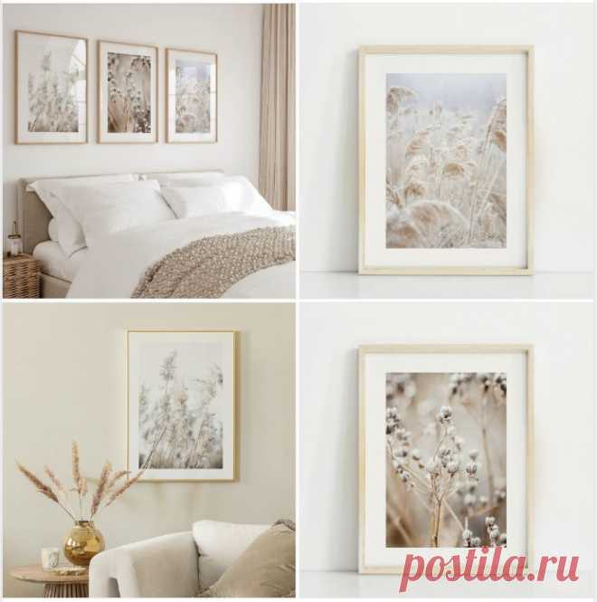 Хотите добавить в свой дом немного природы и стиля? Постеры с сухоцветами — идеальный выбор! Они не только украсят вашу комнату, но и создадут атмосферу спокойствия и гармонии. 🌸    


- Высокое качество изображения 300 dpi
- Быстрая загрузка
- Знакомый всем маркетплейс WB     спальня, картины с растениями, уютная обстановка, стильные решения, универсальные постеры, нейтральная гамма