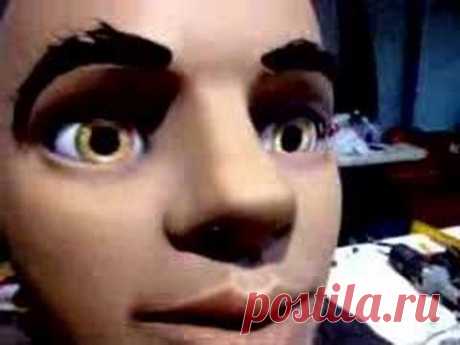 1er. prueba de MOV. de ojos, Marioneta gigante Luca, Luka el