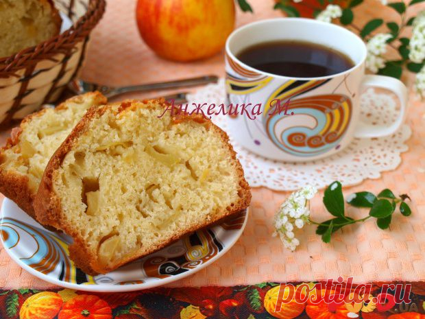 Манник на кефире с яблоками - Кулинарные рецепты на Food.ua