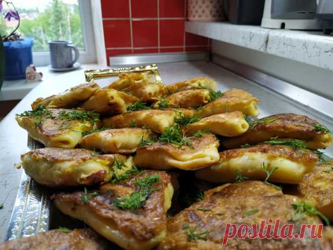 Вкуснее блинчиков! Привезла из Украины рецепт бендериков из теста и мяса