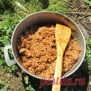 ГРЕЧКА КУПЕЧЕСКАЯ ПО-ПОХОДНОМУ - МирТесен