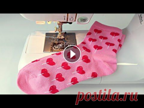 ✅ #МойстильDIY #My DIY style #sewing #sewingtricks #sewinglifehacks Вот что я делаю с носками! Новая идея для шитья...
