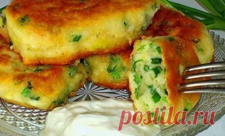 Ленивые пирожки с яйцом и луком