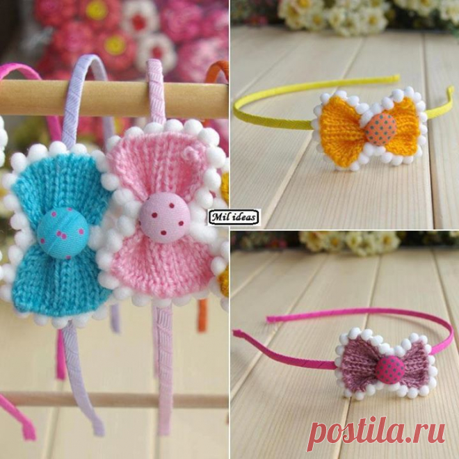 (1) {{Key chains & Hair accessories }} - كروشــــيه و تـريكــــو حنـــــان