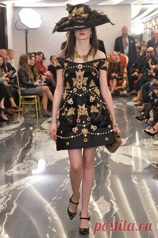 Dolce & Gabbana Alta Moda осень-зима 2017-2018 в Лондоне