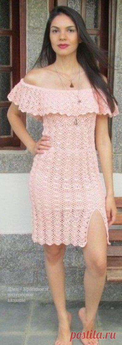 Летние платья крючком со схемами | Красивое и интересное вязание | Яндекс Дзен
