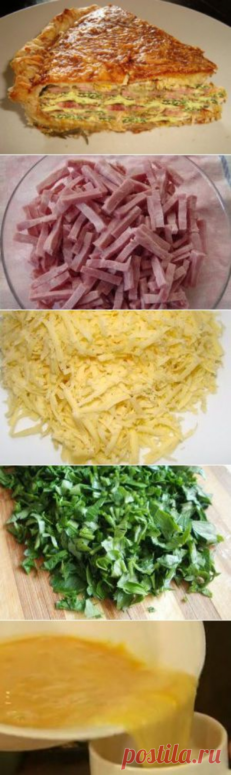 Слоеный пирог «Галета с омлетом» | Вкус жизни