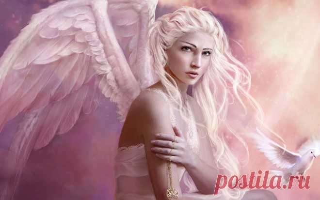 Peaceful Angel Компьютерные обои и заставки | 1440x900 | ID:94726