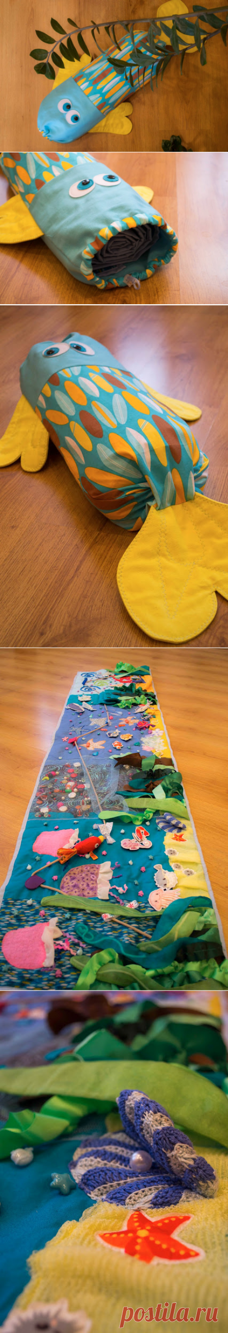 Выдумщица: Массажная дорожка "Морская" и Галерея развивающих пособий